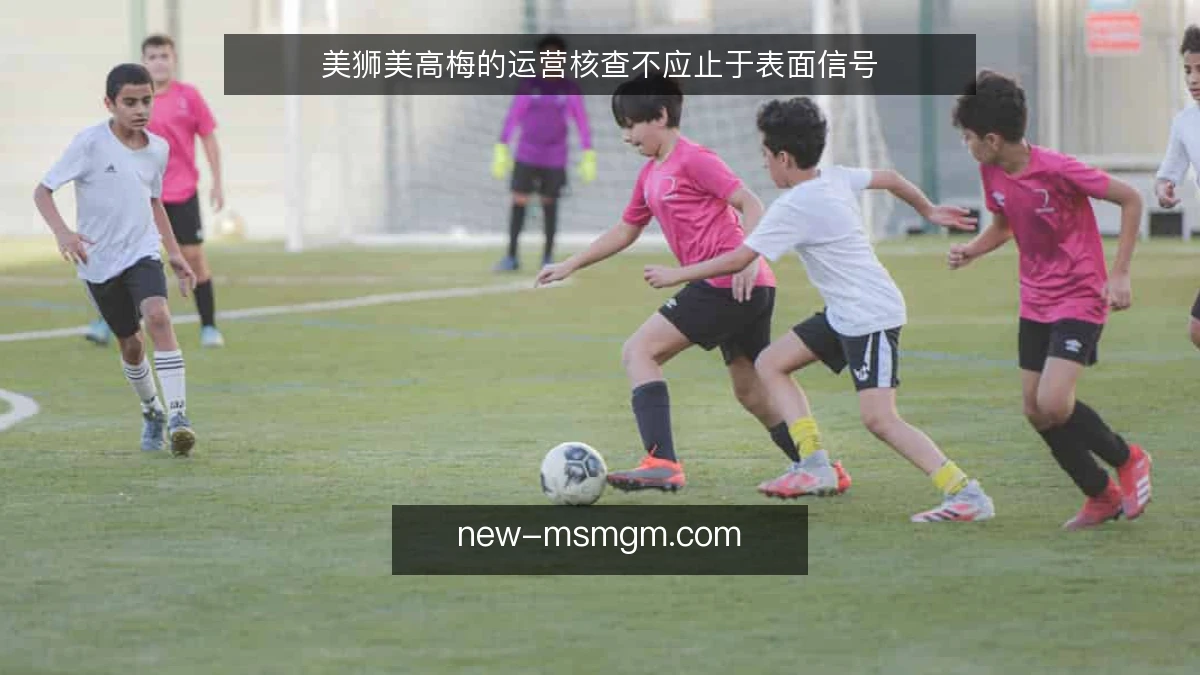 美狮美高梅的运营核查不应止于表面信号