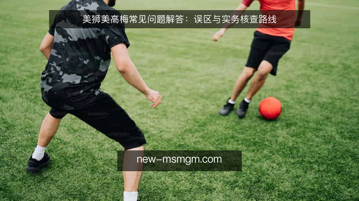 美狮美高梅常见问题解答:误区与实务核查路线